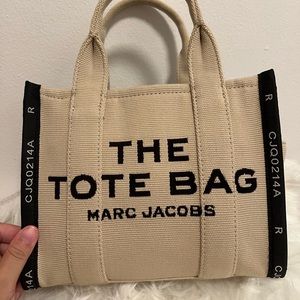 THE MARC JACOBS 
JACQUARD SMALL TOTE BAG